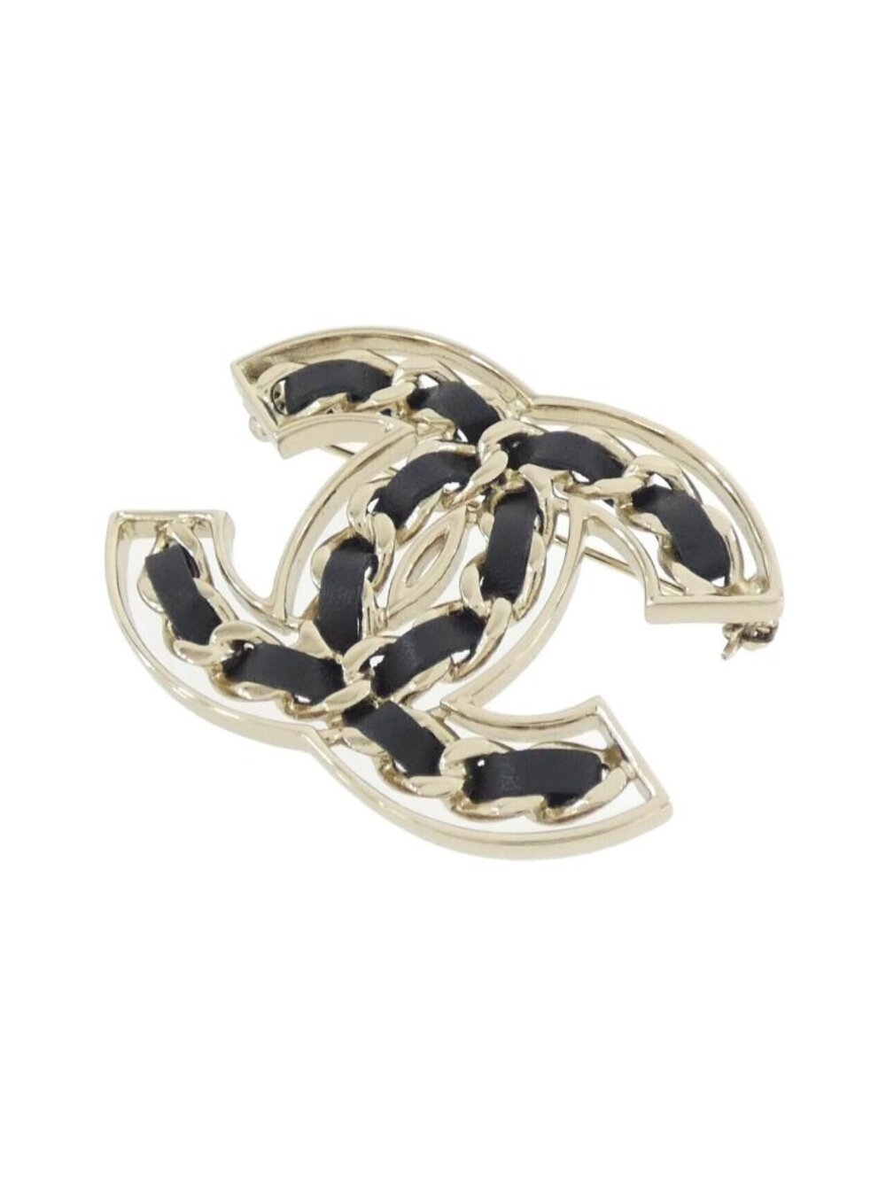 Chanel Brooch Gold